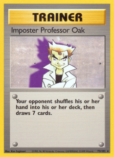 Imposter Professor Oak 73/102