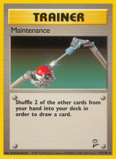 Maintenance 112/130