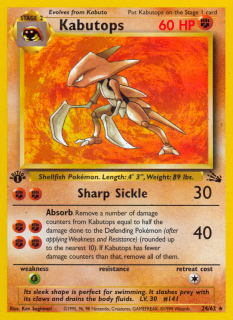 Kabutops 24/62 (1st Edition)