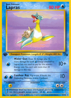 Lapras 25/62 (1st Edition)