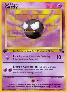 Gastly 33/62 (1st Edition)