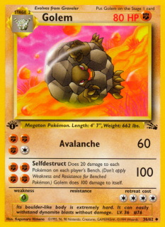 Golem 36/62 (1st Edition)