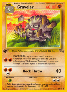 Graveler 37/62 (1st Edition)