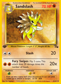 Sandslash 41/62 (1st Edition)
