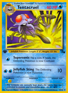 Tentacruel 44/62 (1st Edition)