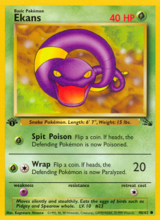 Ekans 46/62 (1st Edition)