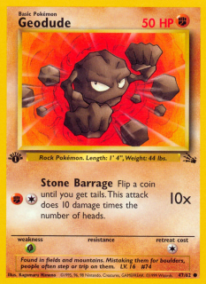 Geodude 47/62 (1st Edition)