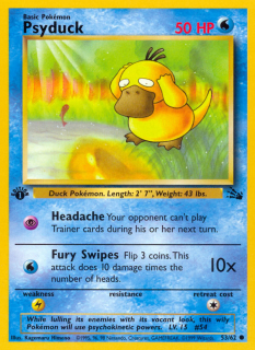 Psyduck 53/62 (1st Edition)