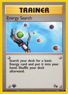 Energy Search 59/62 (1st Edition)