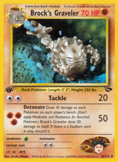 Brock's Graveler 34/132 (1st Edition)