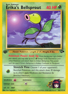 Erika's Bellsprout 38/132 (1st Edition)
