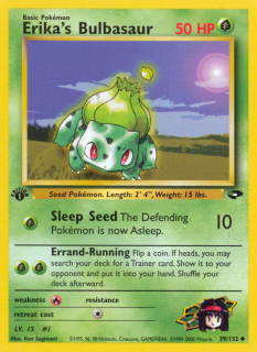Erika's Bulbasaur 39/132 (1st Edition)