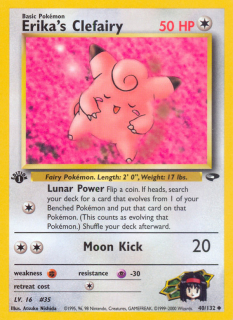 Erika's Clefairy 40/132 (1st Edition)
