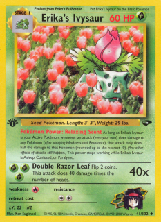 Erika's Ivysaur 41/132 (1st Edition)