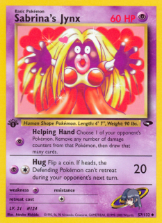 Sabrina's Jynx 57/132 (1st Edition)