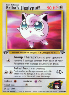 Erika's Jigglypuff 69/132 (1st Edition)
