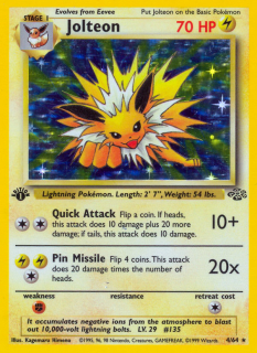 Jolteon 4/64 (1st Edition)