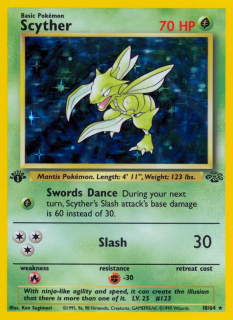 Scyther 10/64 (1st Edition)
