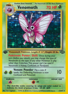 Venomoth 13/64 (1st Edition)
