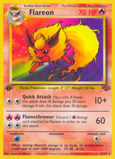 Flareon 19/64 (1st Edition)