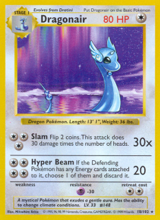 Dragonair 18/102 (Shadowless)