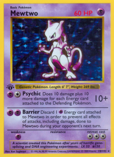 Mewtwo 10/102 (1st Edition)