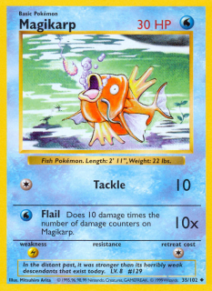 Magikarp 35/102 (Shadowless)