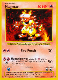 Magmar 36/102 (Shadowless)