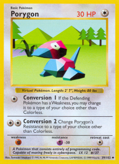 Porygon 39/102 (Shadowless)