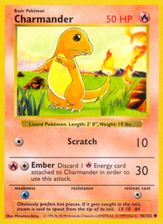 Charmander 46/102 (Shadowless)