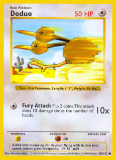 Doduo 48/102 (Shadowless)