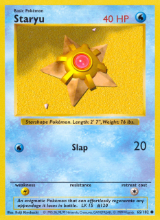 Staryu 65/102 (Shadowless)