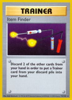 Item Finder 74/102 (Shadowless)