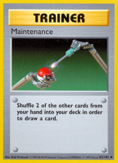 Maintenance 83/102 (Shadowless)