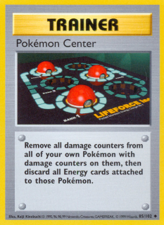 Pokémon Center 85/102 (Shadowless)
