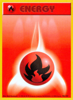 Fire Energy 98/102 (Shadowless)