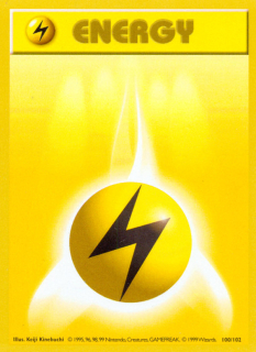 Lightning Energy 100/102 (Shadowless)