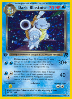 Dark Blastoise 3/82 (1st Edition)