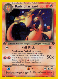 Dark Charizard 4/82 (1st Edition)