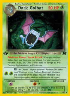 Dark Golbat 7/82 (1st Edition)