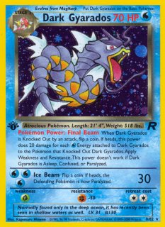 Dark Gyarados 8/82 (1st Edition)