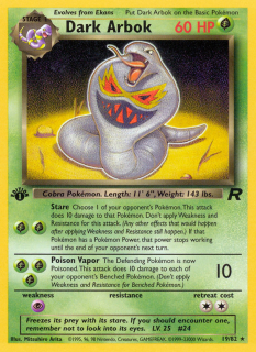 Dark Arbok 19/82 (1st Edition)