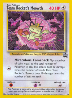 Team Rocket's Meowth 18/53