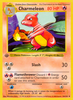 Charmeleon 24/102 (1st Edition)