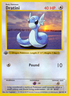 Dratini 26/102 (1st Edition)