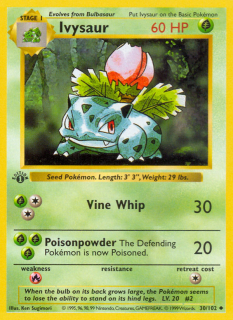 Ivysaur 30/102 (1st Edition)
