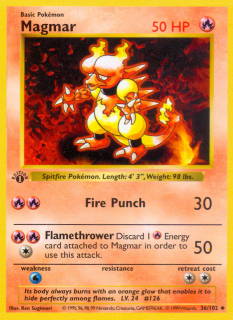 Magmar 36/102 (1st Edition)