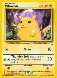 Pikachu 87/130