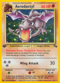 Aerodactyl 1/62 (1st Edition)
