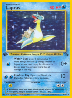 Lapras 10/62 (1st Edition)